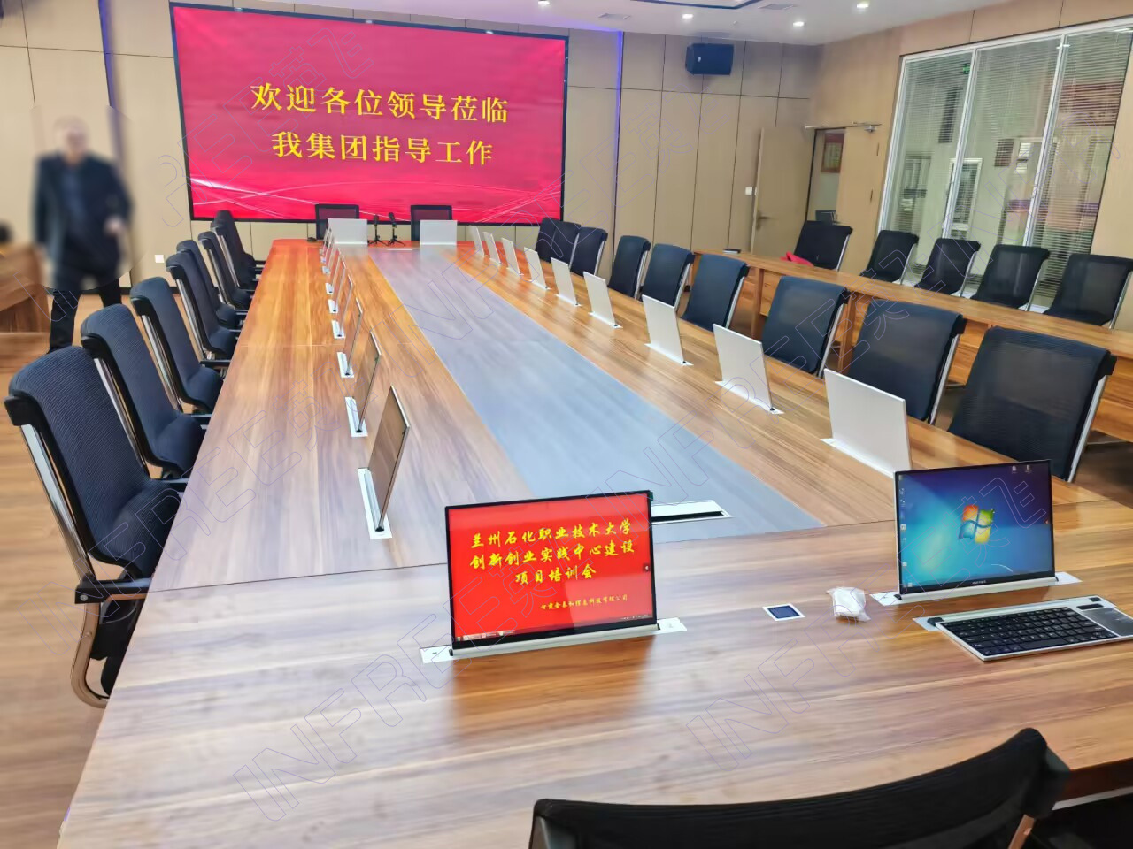 兰州某职业技术学院项目成功安装并投入使用